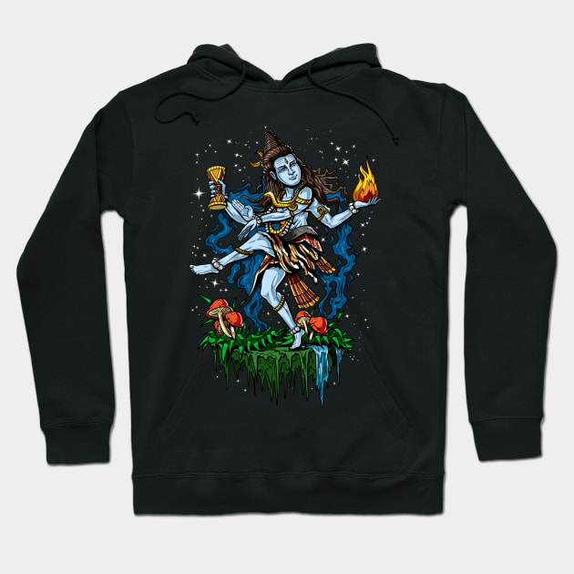 Lord Shiva Nataraja Hoodie by underheaven